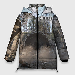 Куртка зимняя женская STALKER 2 тоннель, цвет: 3D-черный