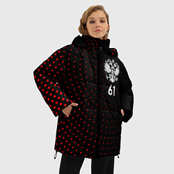 Куртка зимняя женская Точки: Ростовская область, цвет: 3D-черный — фото 2