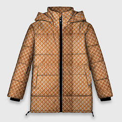 Куртка зимняя женская Сладкая вафелька, цвет: 3D-светло-серый