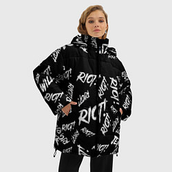 Куртка зимняя женская Paramore alllogo, цвет: 3D-светло-серый — фото 2