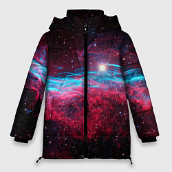 Куртка зимняя женская Uy scuti star - neon space, цвет: 3D-светло-серый