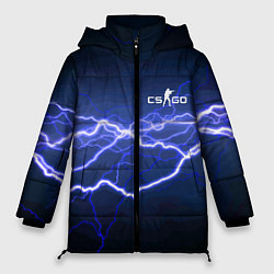 Куртка зимняя женская Counter Strike - lightning, цвет: 3D-черный