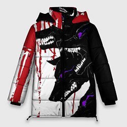 Куртка зимняя женская Стая на охоте, цвет: 3D-черный