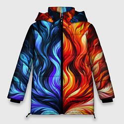 Куртка зимняя женская Два огня, цвет: 3D-светло-серый