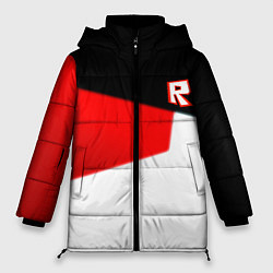 Куртка зимняя женская Roblox текстура мобайл геометрия, цвет: 3D-черный