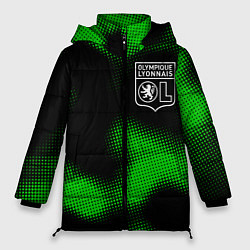 Куртка зимняя женская Lyon sport halftone, цвет: 3D-черный