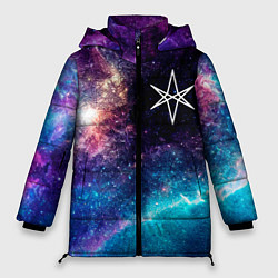 Женская зимняя куртка Bring Me the Horizon space rock