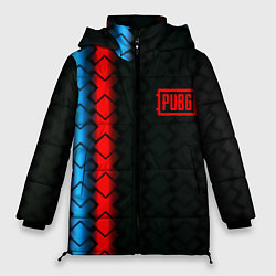 Куртка зимняя женская ПАБГ игровая коллекция, цвет: 3D-черный