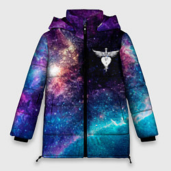 Женская зимняя куртка Bon Jovi space rock