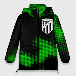 Женская зимняя куртка Atletico Madrid sport halftone