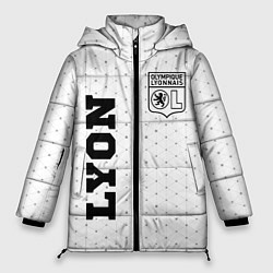 Женская зимняя куртка Lyon sport на светлом фоне вертикально