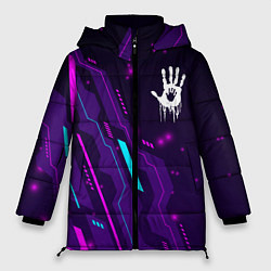Куртка зимняя женская Death Stranding neon gaming, цвет: 3D-черный