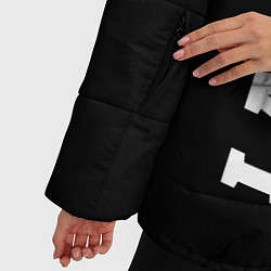 Куртка зимняя женская Lazio sport на темном фоне по-вертикали, цвет: 3D-черный — фото 2
