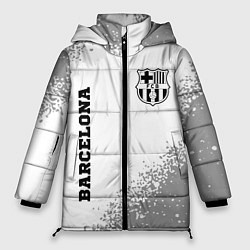 Женская зимняя куртка Barcelona sport на светлом фоне вертикально