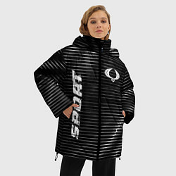 Куртка зимняя женская SsangYong sport metal, цвет: 3D-черный — фото 2