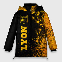 Женская зимняя куртка Lyon - gold gradient по-вертикали