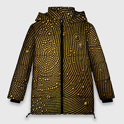 Женская зимняя куртка Золотые камушки