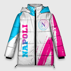 Женская зимняя куртка Napoli neon gradient style вертикально