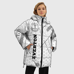 Куртка зимняя женская Everton sport на светлом фоне по-вертикали, цвет: 3D-черный — фото 2