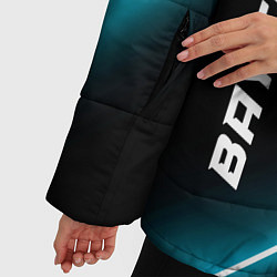 Куртка зимняя женская Bayer 04 неоновые лампы, цвет: 3D-черный — фото 2
