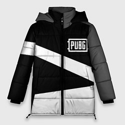 Куртка зимняя женская PUBG online geometry, цвет: 3D-светло-серый