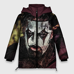 Куртка зимняя женская Slipknot Face, цвет: 3D-черный