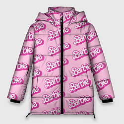 Куртка зимняя женская Barbie Pattern, цвет: 3D-светло-серый
