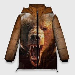 Женская зимняя куртка Рык медведя