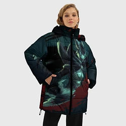 Куртка зимняя женская Phantom Assassin, цвет: 3D-красный — фото 2