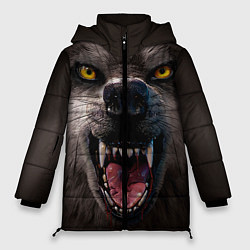 Куртка зимняя женская Волчий рык, цвет: 3D-красный