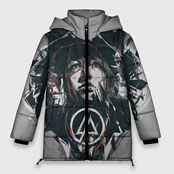 Куртка зимняя женская Linkin Park: My Style, цвет: 3D-светло-серый