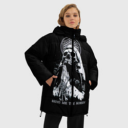 Куртка зимняя женская BMTH: Skull Pray, цвет: 3D-черный — фото 2