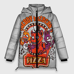 Куртка зимняя женская Freddy Pizza, цвет: 3D-черный