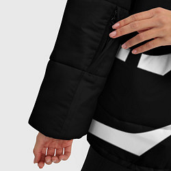 Куртка зимняя женская Токийский гуль, цвет: 3D-светло-серый — фото 2