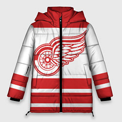 Куртка зимняя женская Detroit Red Wings, цвет: 3D-красный