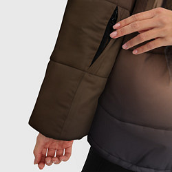 Куртка зимняя женская Бенедикт Камбербэтч 1, цвет: 3D-светло-серый — фото 2
