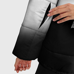 Куртка зимняя женская Бенедикт Камбербэтч, цвет: 3D-черный — фото 2