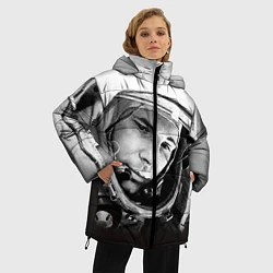 Куртка зимняя женская Юрий Гагарин, цвет: 3D-светло-серый — фото 2
