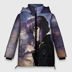Куртка зимняя женская Призрак в доспехах, цвет: 3D-черный