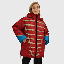 Куртка зимняя женская Пиджак Майкла Джексона, цвет: 3D-светло-серый — фото 2