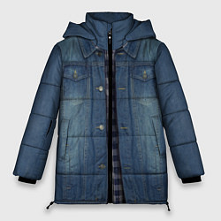 Куртка зимняя женская Джинсовка, цвет: 3D-светло-серый