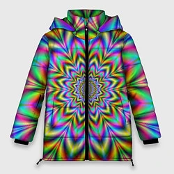Женская зимняя куртка Красочная иллюзия