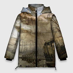Куртка зимняя женская S.T.A.L.K.E.R: Toxic Heaven, цвет: 3D-черный