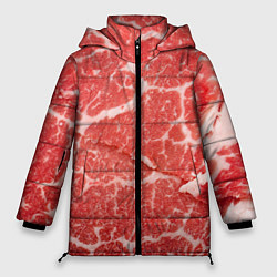 Куртка зимняя женская Кусок мяса, цвет: 3D-черный