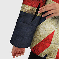 Куртка зимняя женская Великобритания, цвет: 3D-черный — фото 2