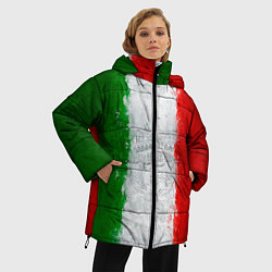 Куртка зимняя женская Italian, цвет: 3D-светло-серый — фото 2