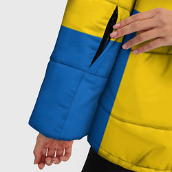 Куртка зимняя женская Швеция, цвет: 3D-черный — фото 2