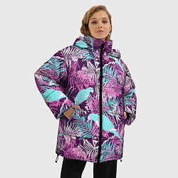 Куртка зимняя женская Summer paradise, цвет: 3D-светло-серый — фото 2