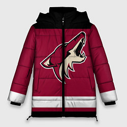 Куртка зимняя женская Arizona Coyotes, цвет: 3D-светло-серый