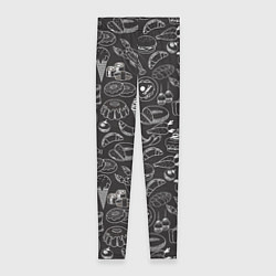 Женские легинсы Еда